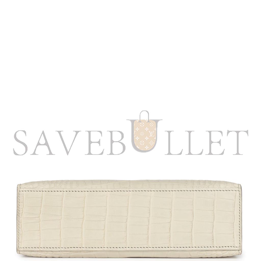 H**mes master kelly pochette beton matte alligator gold hardware (22*14*7cm)